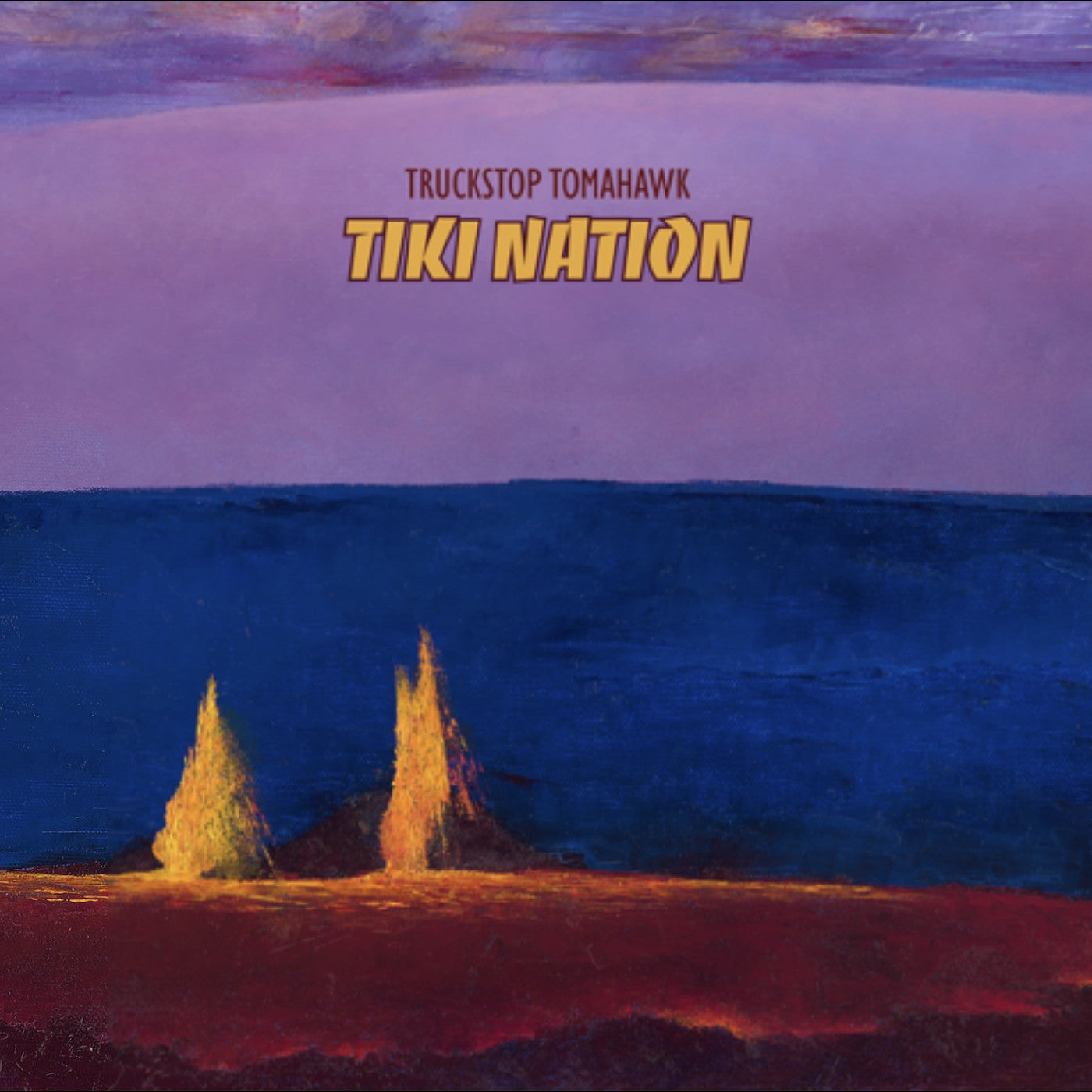 Truckstop Tomahawk - Tiki Nation (Lava Magma Explosion Vinyl) [Vinyl] Vinyl Record