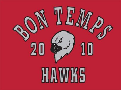 True Blood Bon Temps Hawks Jersey T-shirt