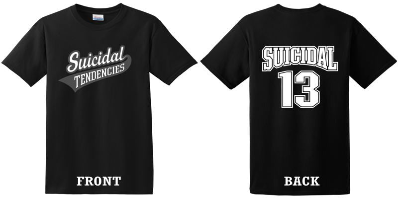 Suicidal Tendencies TS27 13 Baseball Logo T Shirt