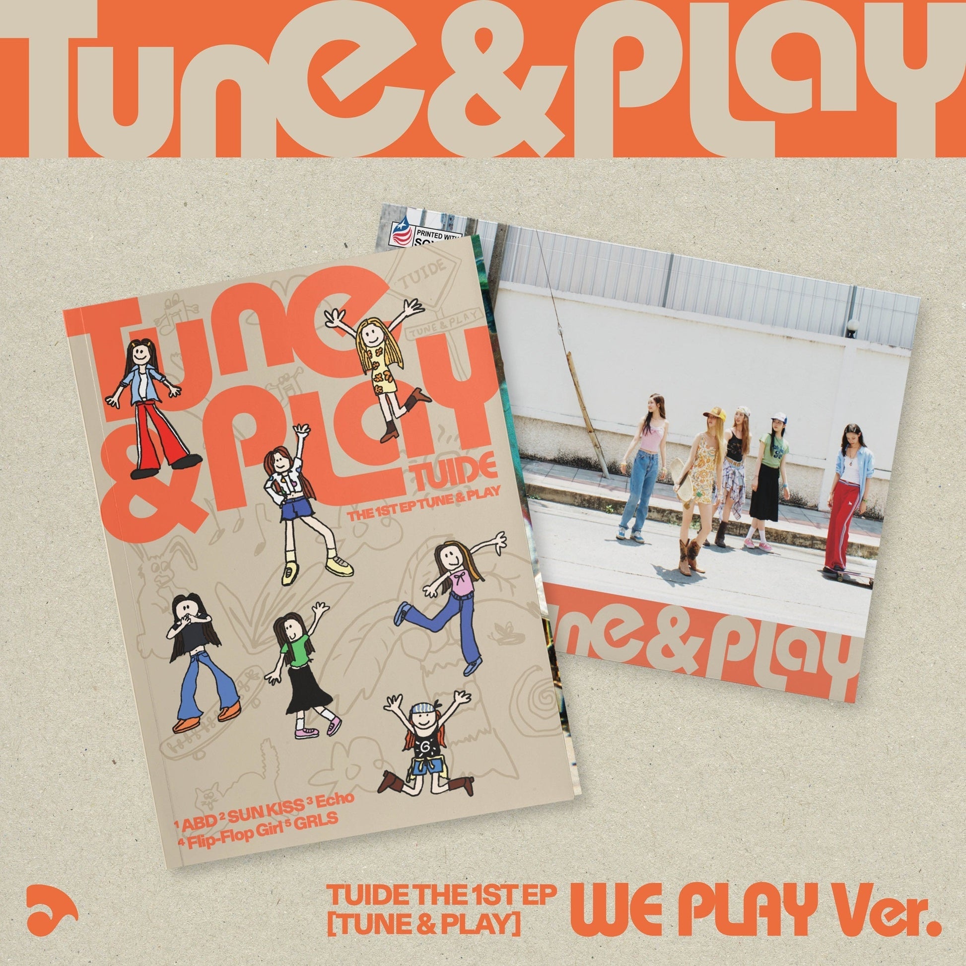 PRE-ORDER Tuide - The 1St Ep 'Tune & Play' [We Play Ver.] [CD] Music CD
