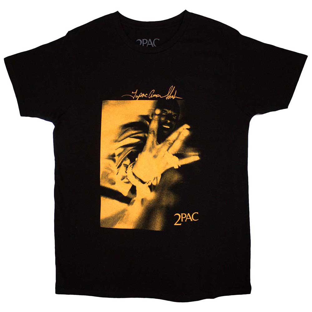 Tupac Fingers Orange Tone [T-Shirt]