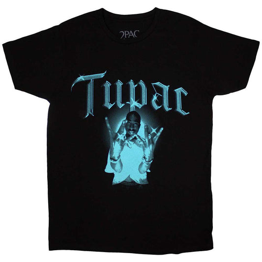 Tupac West Side Mens T Shirt Black