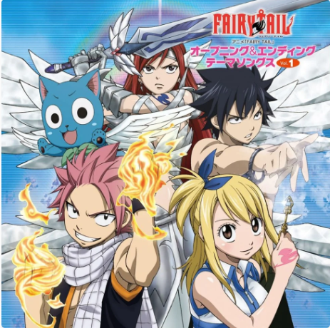 PRE-ORDER Various Artists - TV Anime "FAIRY TAIL" Opening & Ending Songs Vol.1 ( LP Clear Sky Blue) [Vinyl] Vinyl Record