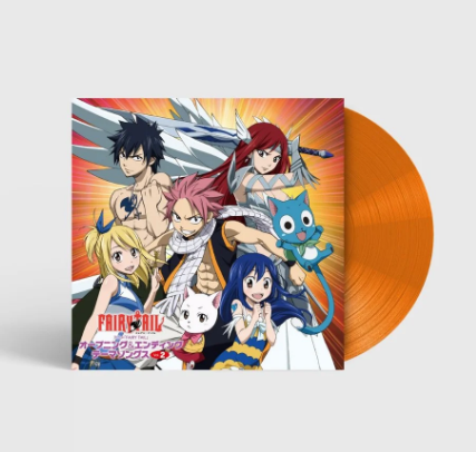 PRE-ORDER Various Artists - TV Anime "FAIRY TAIL" Opening & Ending Songs Vol.2 (LP Clear Orange) Vinyl Record
