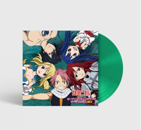 PRE-ORDER Various Artists - TV Anime "FAIRY TAIL" Opening & Ending Songs Vol.3 (LP Clear Green) Vinyl Record