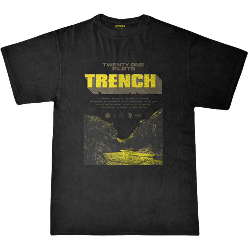 Twenty One Pilots Trench Cliff Mens T Shirt Officially Licensed