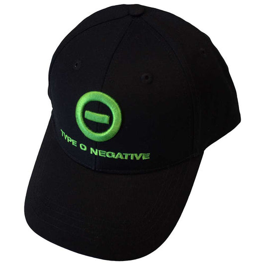 Type O Negative Logo Baseball Cap Hat Black