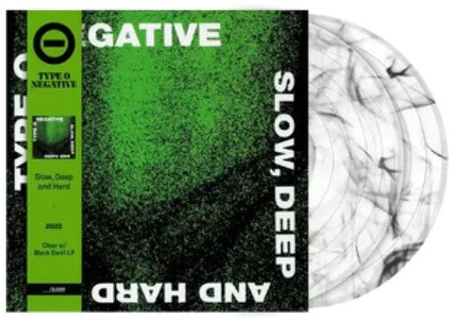 Type O Negative  Slow, Deep And Hard Indie Exclusive, Clear Vinyl Vinyl Record