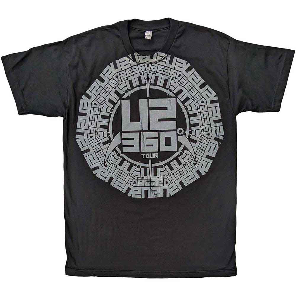 U2 360 Degree Tour Logo [T-Shirt] Officially Licensed