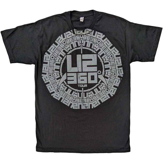 U2 360 Degree Tour Logo [T-Shirt] Officially Licensed