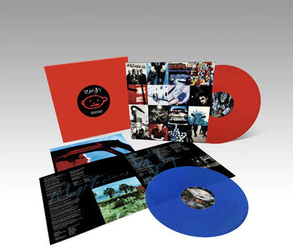 Achtung Baby (Deluxe Edition, Colored Vinyl, Red, Blue, 180 Gram Vinyl) (2 Lp's) Vinyl Record