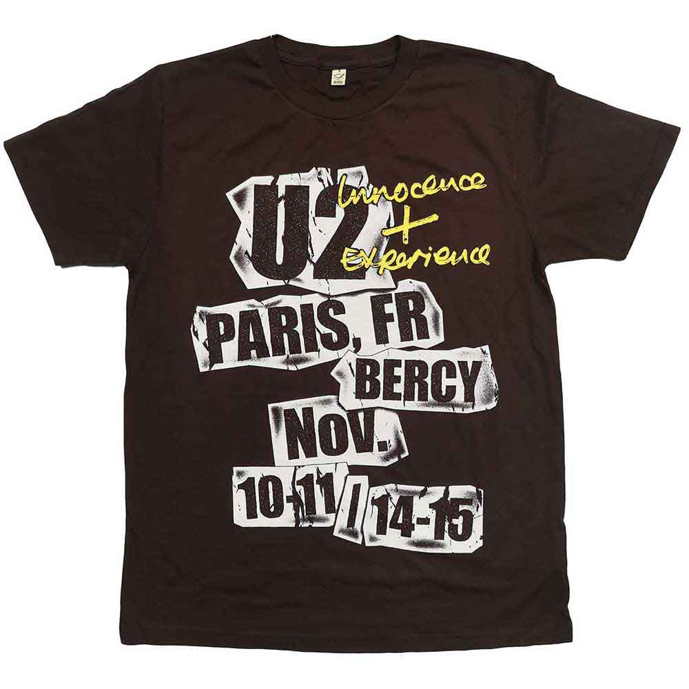 U2 I+E Paris Event 2015 [T-Shirt] Officially Licensed