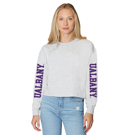University at Albany Varsity Womens Crewneck Officially Licensed
