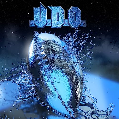 U.D.O. - Touchdown (clear + blue white splatter 2LP in gatefold) Vinyl Record