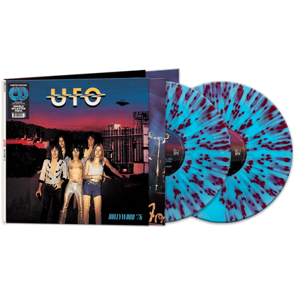 UFO - Hollywood '76 (Limited Edeition, Blue & Red Splatter Colored Vinyl) (2 Lp's) Vinyl Record