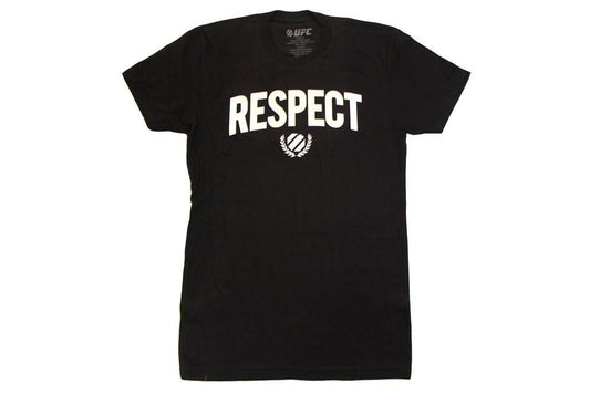Ultimate Fighting Championship UFC Respect Adult Black T-Shirt