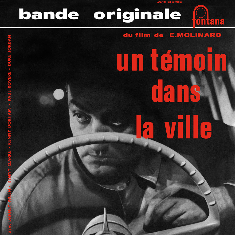 Barney Wilen - Un Temoin dans la Ville OST (10") Vinyl Record