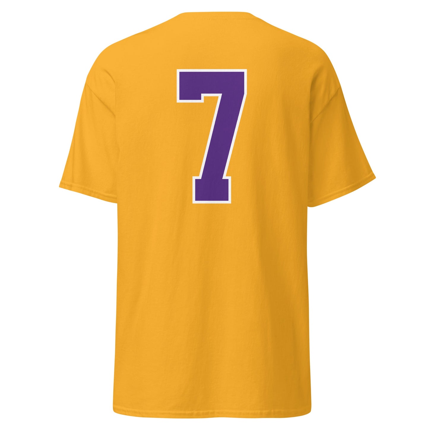 LSU Football 7 T-Shirt - Gold