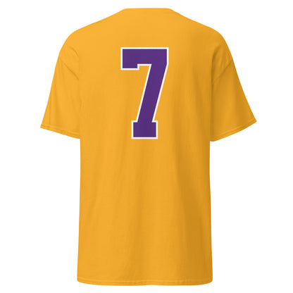 LSU Football 7 T-Shirt - Gold