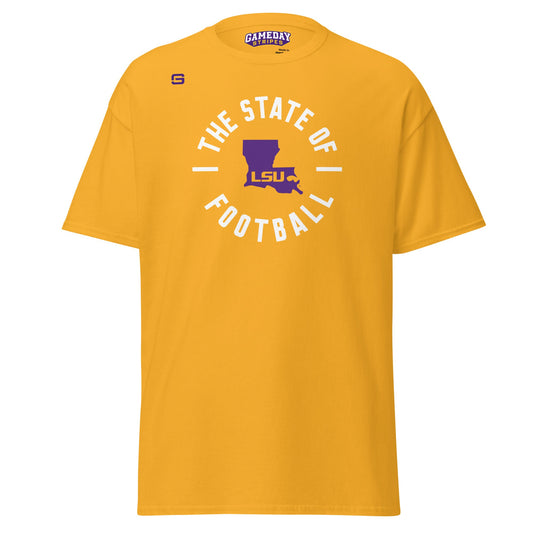 LSU Football State of Football T-Shirt