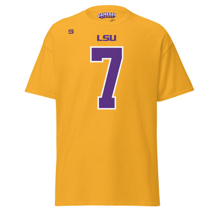 LSU Football 7 T-Shirt - Gold