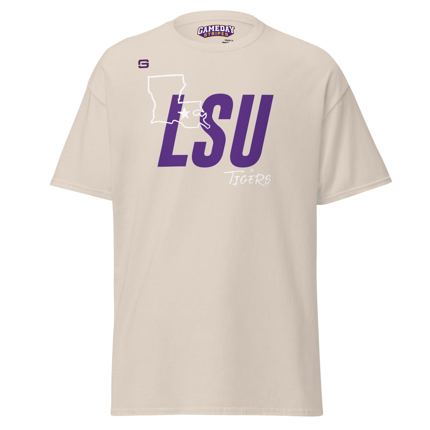 LSU Football State T-Shirt