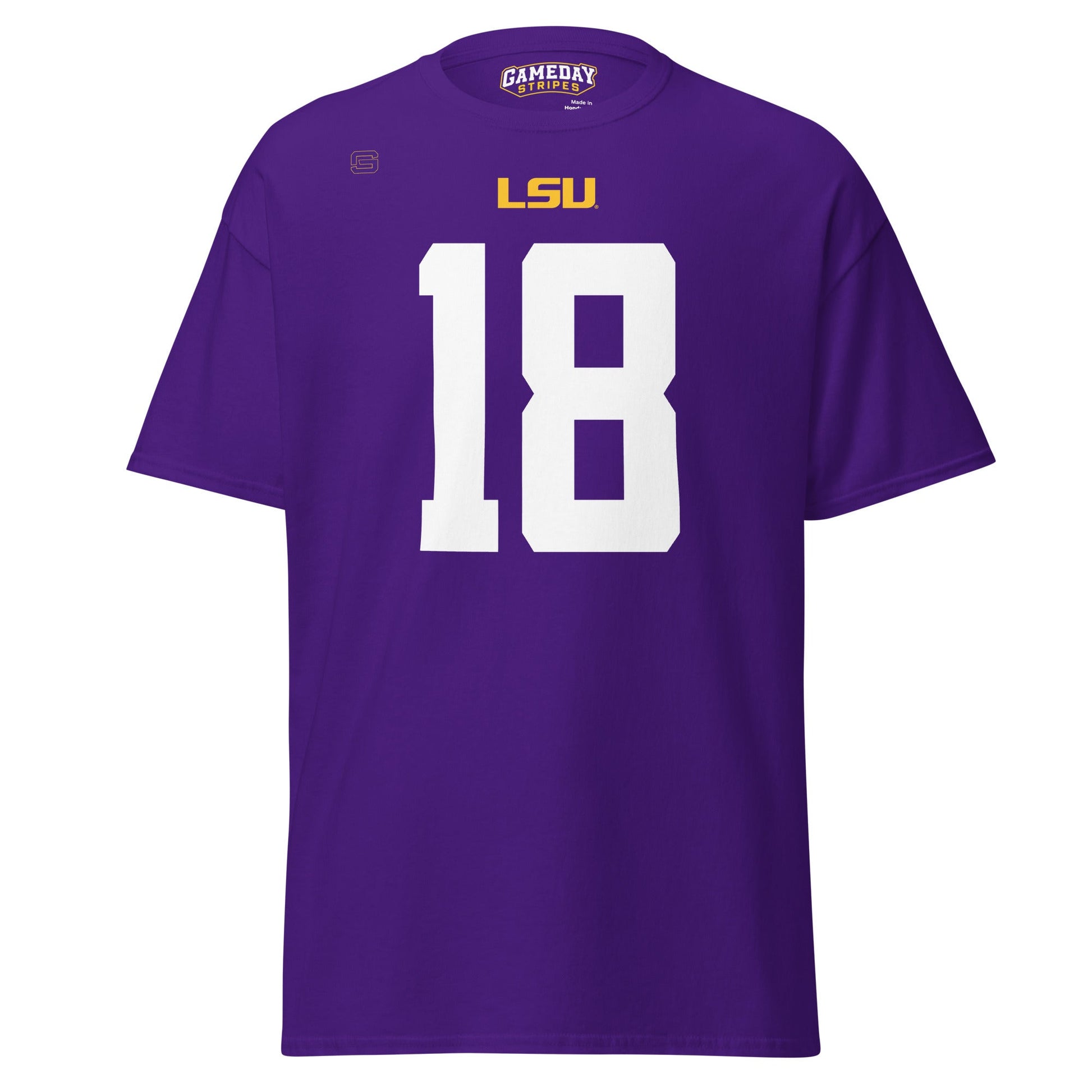 LSU Football 18 T-Shirt - Purple