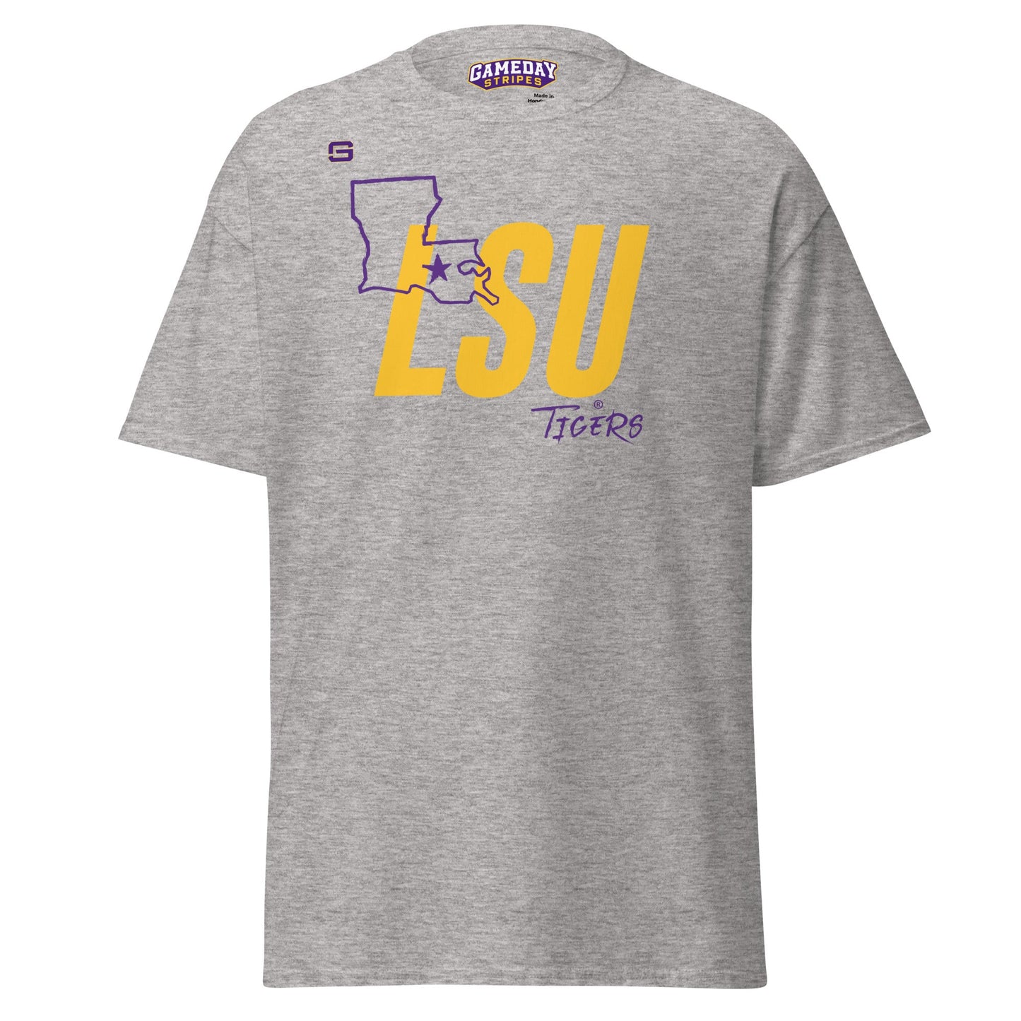 LSU Football State T-Shirt