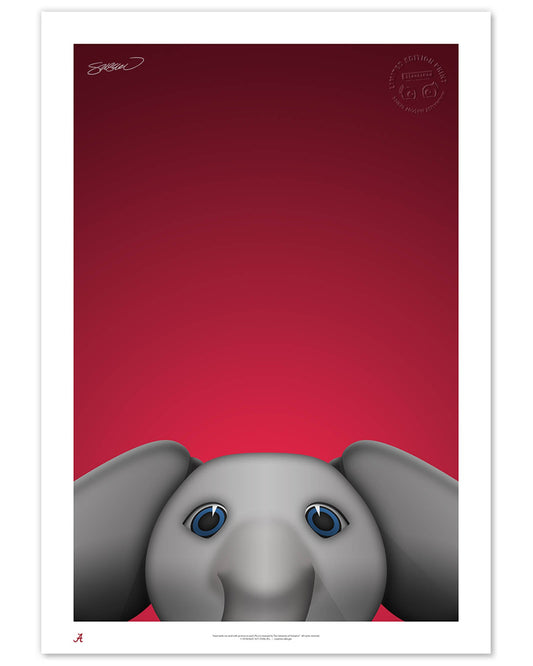 Minimalist Big Al Art Print