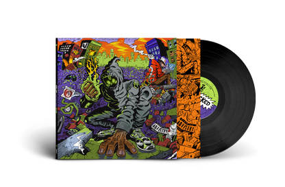 Denzel Curry and Kenny Beats - UNLOCKED Standard LP (Black) Vinyl Record