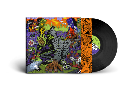 Denzel Curry and Kenny Beats - UNLOCKED Standard LP (Black) Vinyl Record