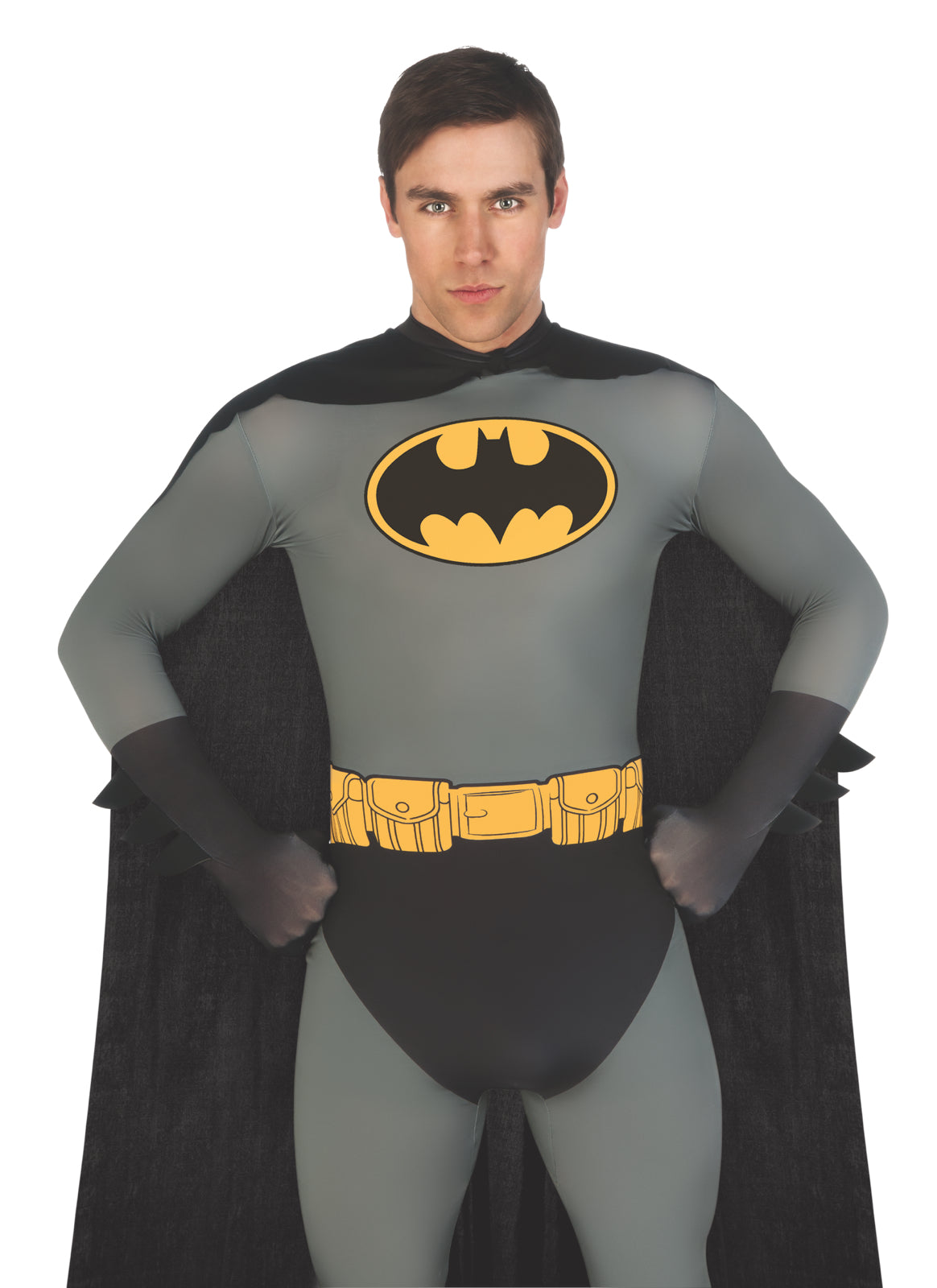 DC Comics Adult Batman 2nd Skin Zenati Super Suit Halloween Costume Cosplay