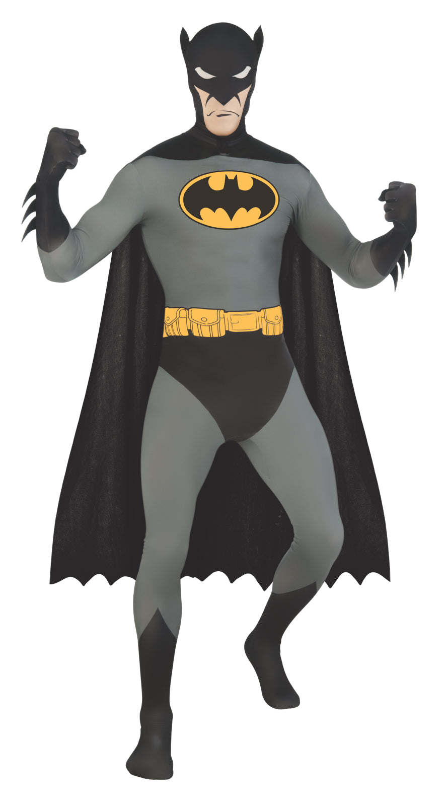 DC Comics Adult Batman 2nd Skin Zenati Super Suit Halloween Costume Cosplay