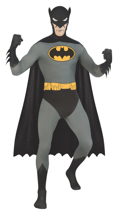 DC Comics Adult Batman 2nd Skin Zenati Super Suit Halloween Costume Cosplay
