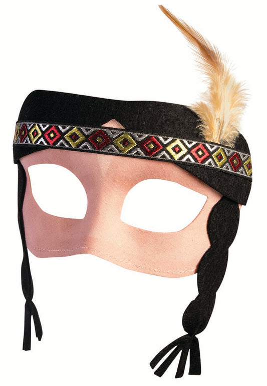 Brave Warrior Native American Adult Eye Mask