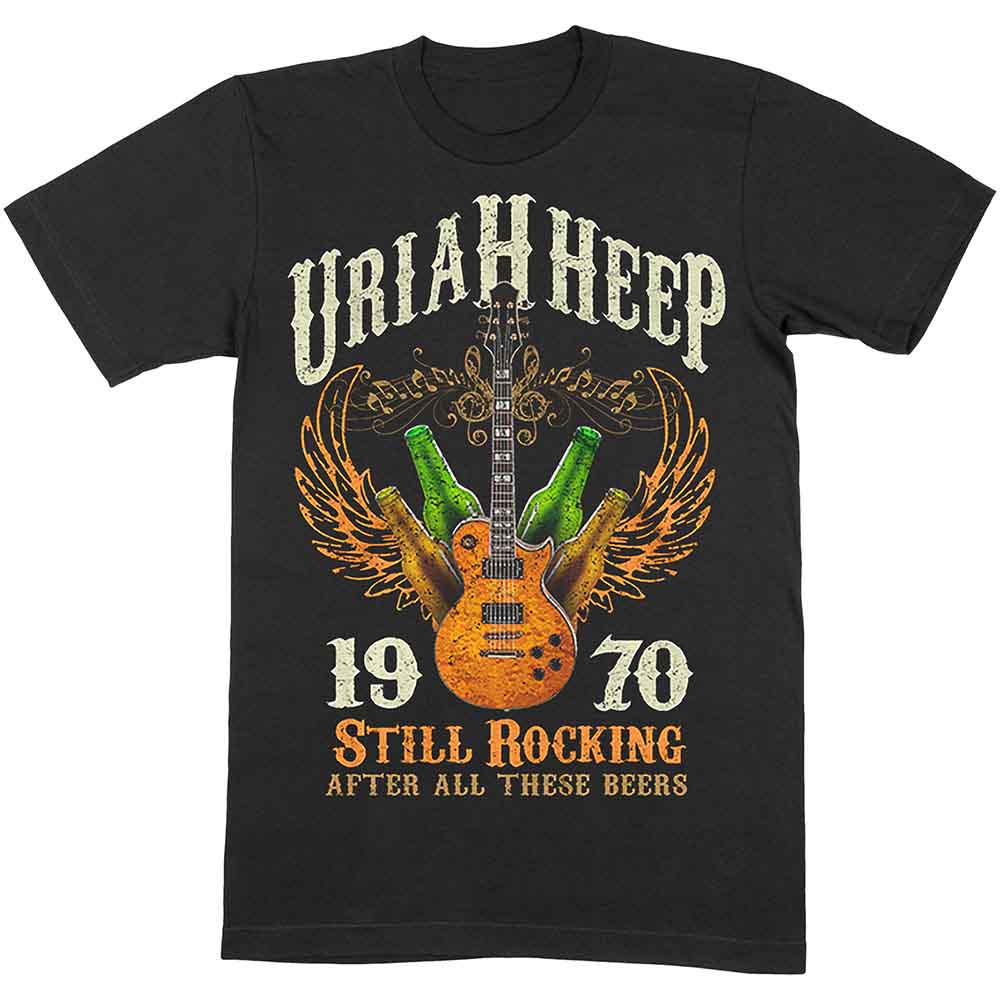 Uriah Heep Still Rocking Mens T Shirt Officially Licensed
