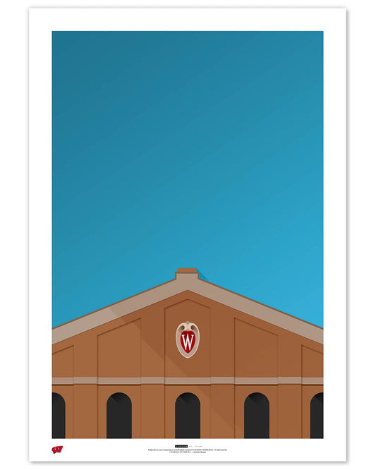 Minimalist Camp Randall Stadium