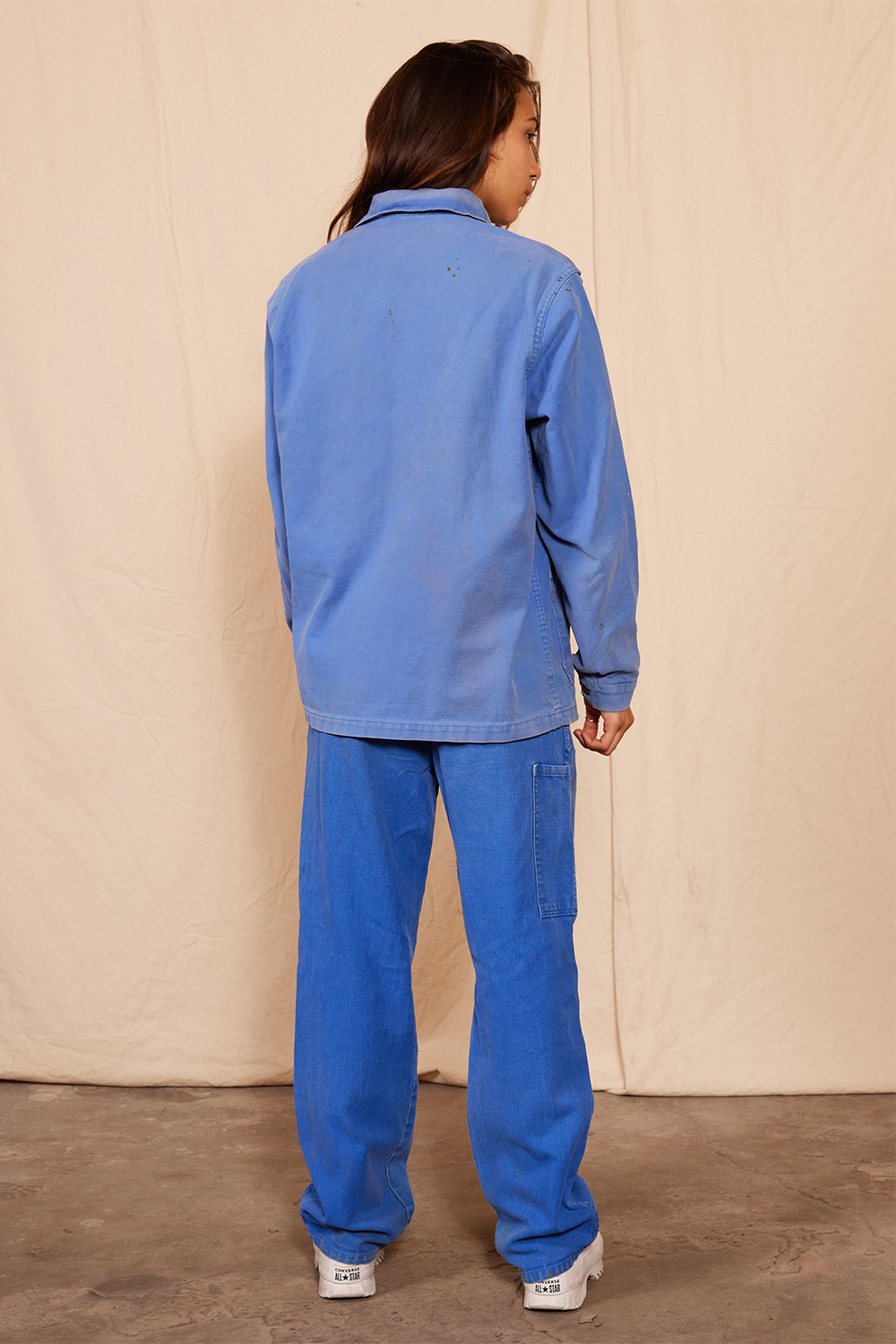 80's Reworked Vintage Euro Workwear Patched Pant