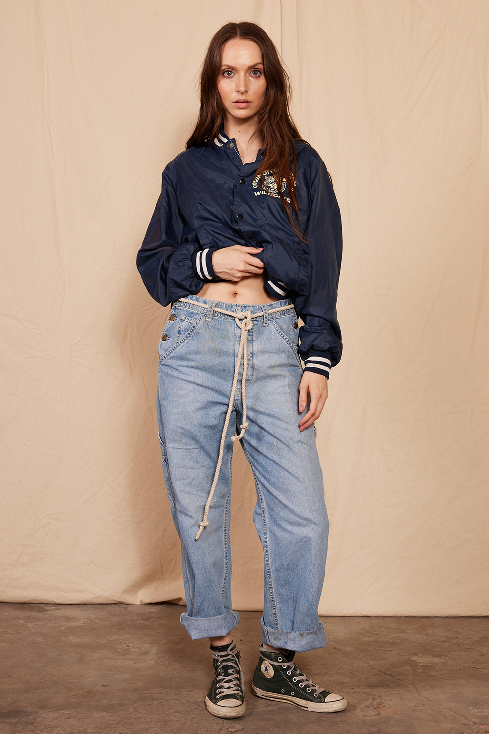 Reworked Vintage Levi's Patch Jeans