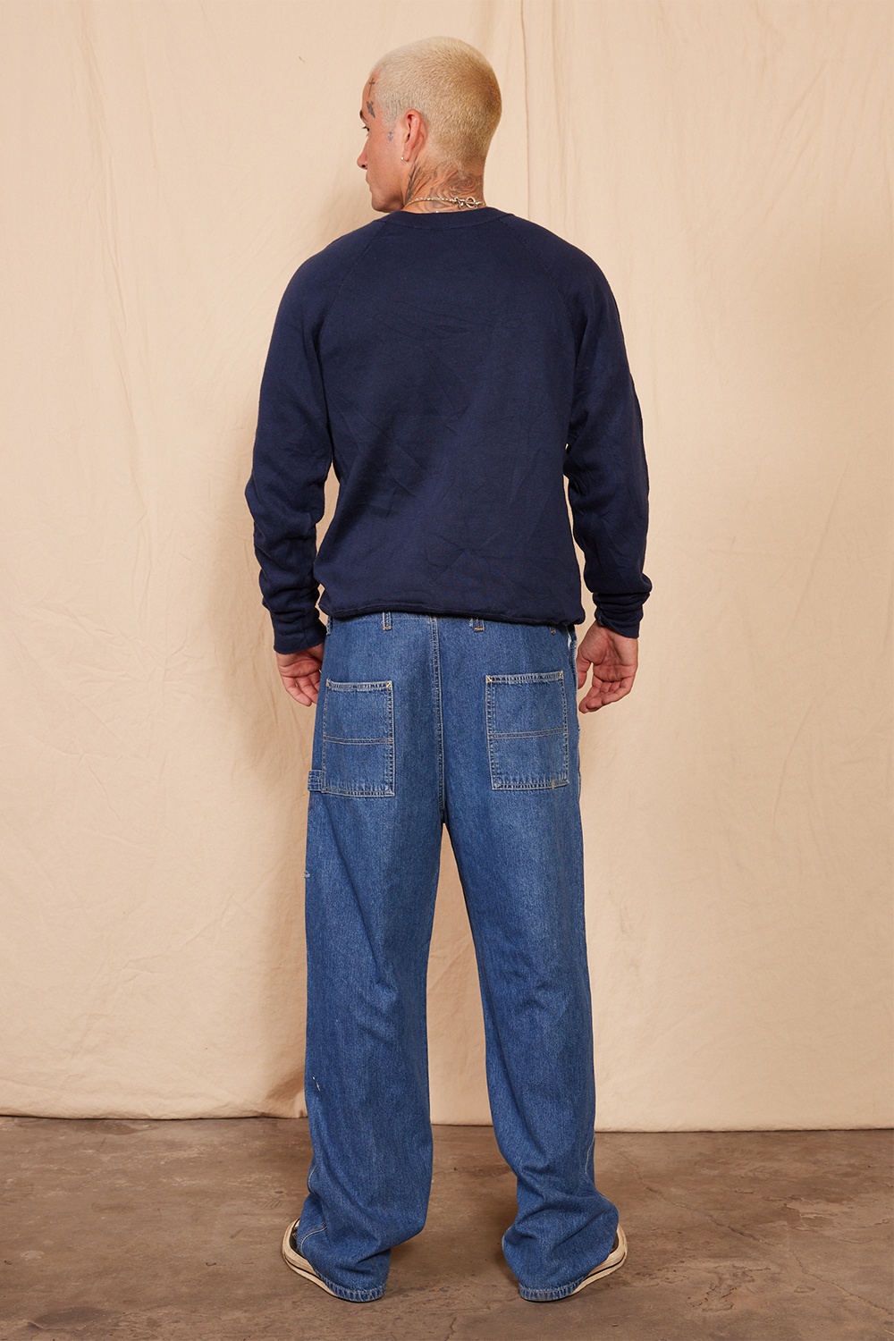 Vintage 90's Reworked Overall Trouser