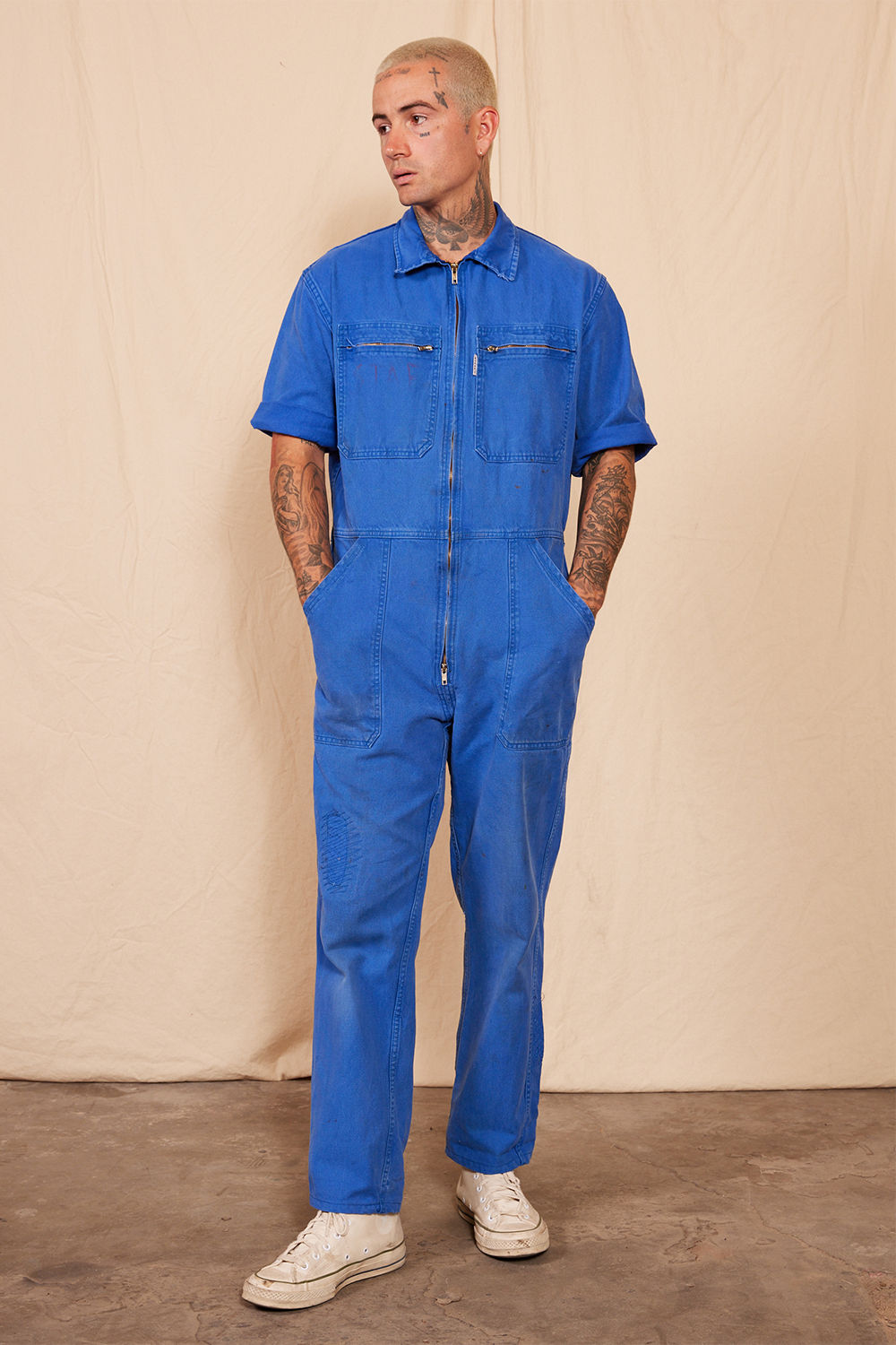 80's Reworked Vintage Moran's Coverall Jumpsuit