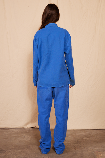 Vintage 80's Blue Euro Workwear Pants