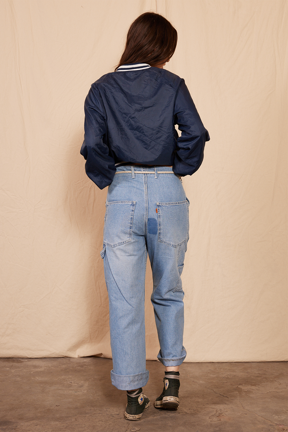 Reworked Vintage Levi's Patch Jeans