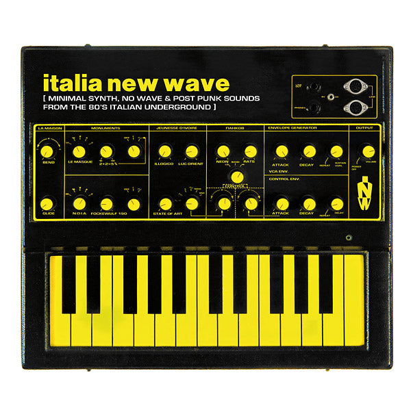 Italia New Wave: Minimal Synth, No Wave, & Post Punk Sounds From The '80s Italian Underground Vinyl Record