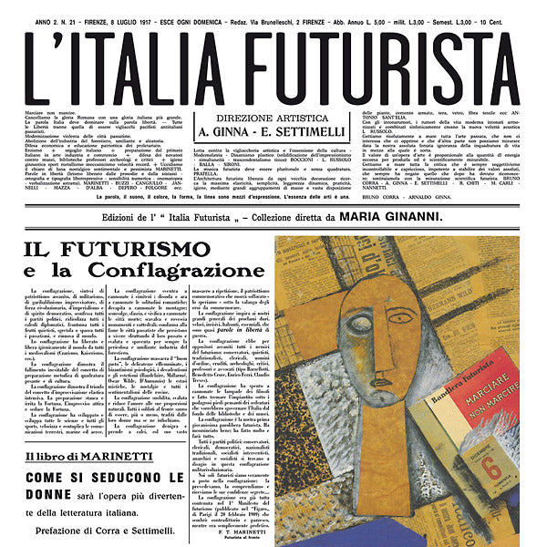 Va - La Musica Futurista Nell'italia E Nel Mondo Vinyl Record