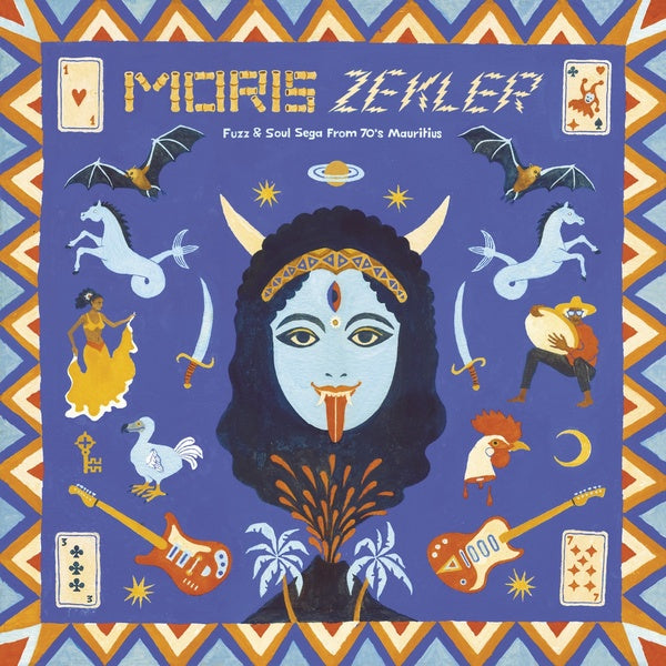 Moris Zekler: Fuzz & Soul Sega from 70's Mauritius  Music CD