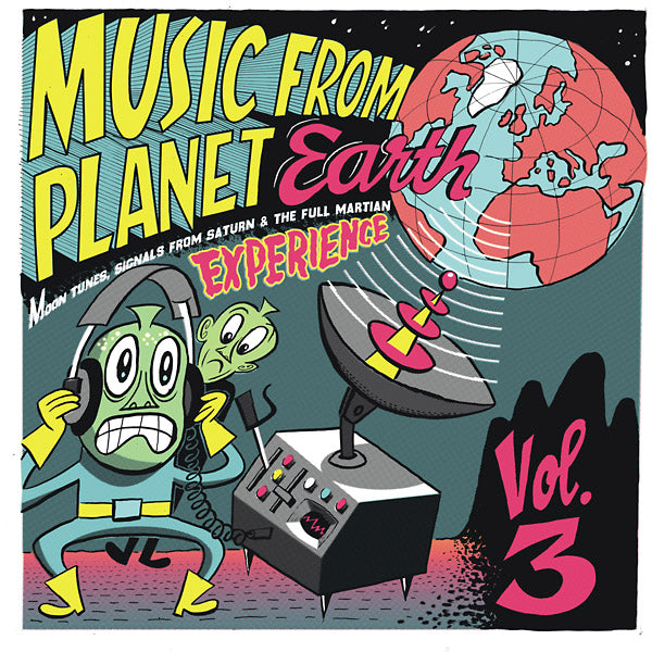 Music From Planet Earth Volume 3: Moon Tunes, Signals From Saturn & The Full Martian Experience Vinyl Record