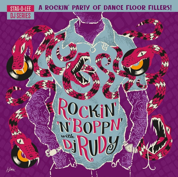 Rockin' N Boppn' with DJ Rudy [Import] Vinyl Record