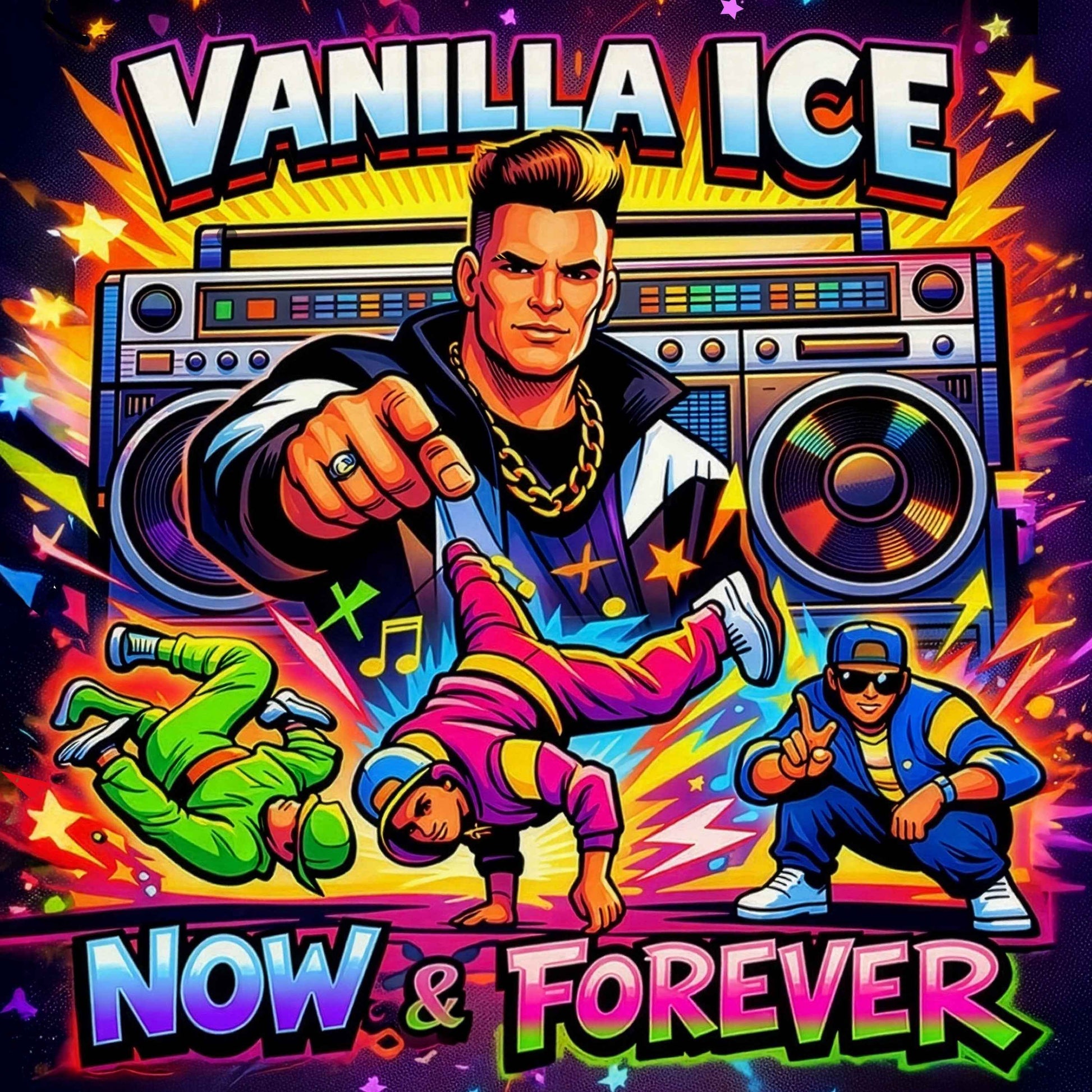 PRE-ORDER Vanilla Ice - Now & Forever [Multicolor Vinyl] [Vinyl] Vinyl Record