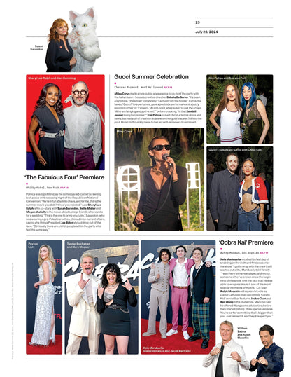 Variety - 24.07.23 Edition: Jon Voight Lets Loose On His Career, Politics & Relationship With Daughter Angelina Jolie, 2024 Emmy Nominations, Strikes In Paris, Kevin Feige Reflects On His Role & More!